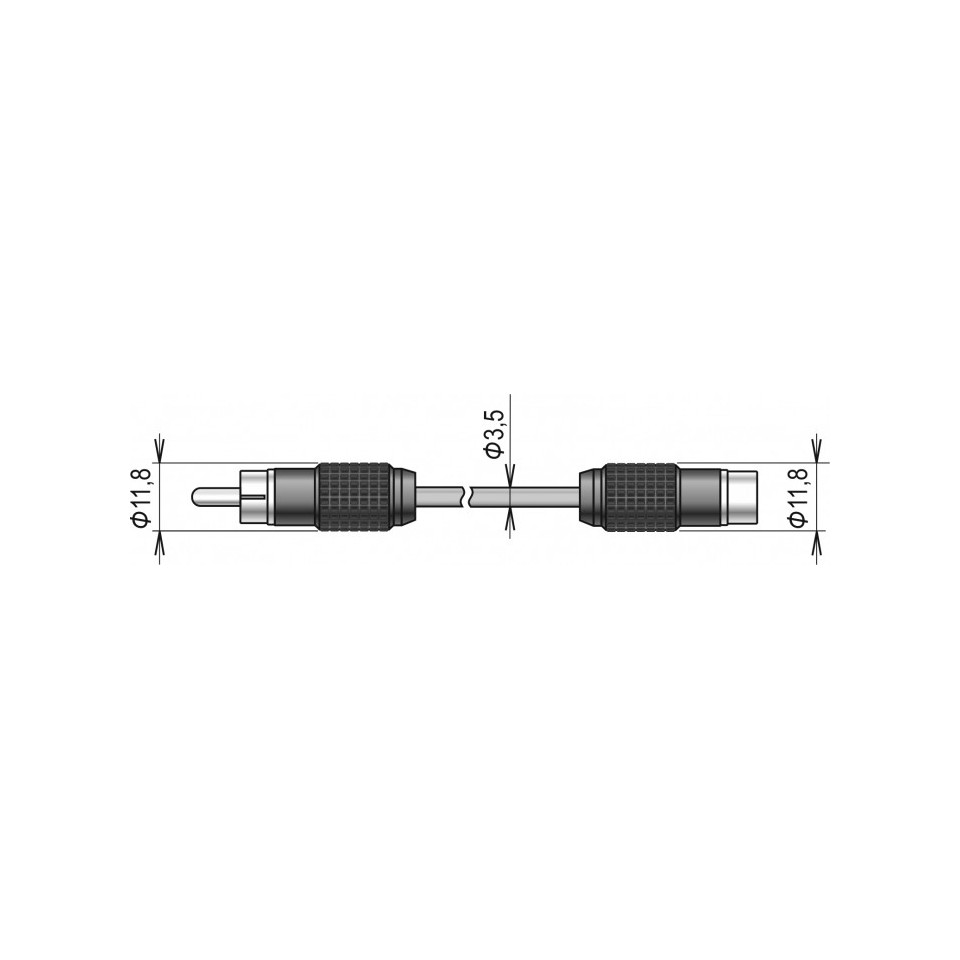 Cable de extensión para sonda DSRH / C