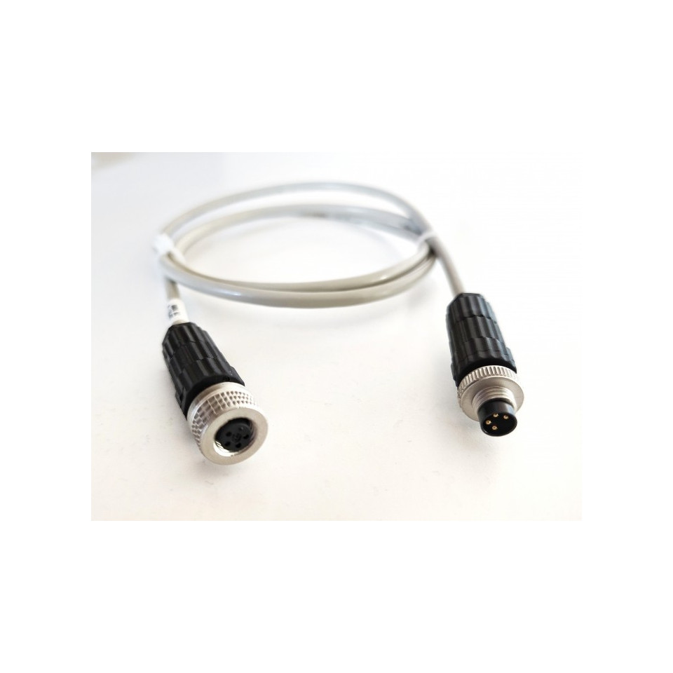 Câble d'extension pour sondes DIGIS et DIGIL, connecteur ELKA, câble 1 mètre