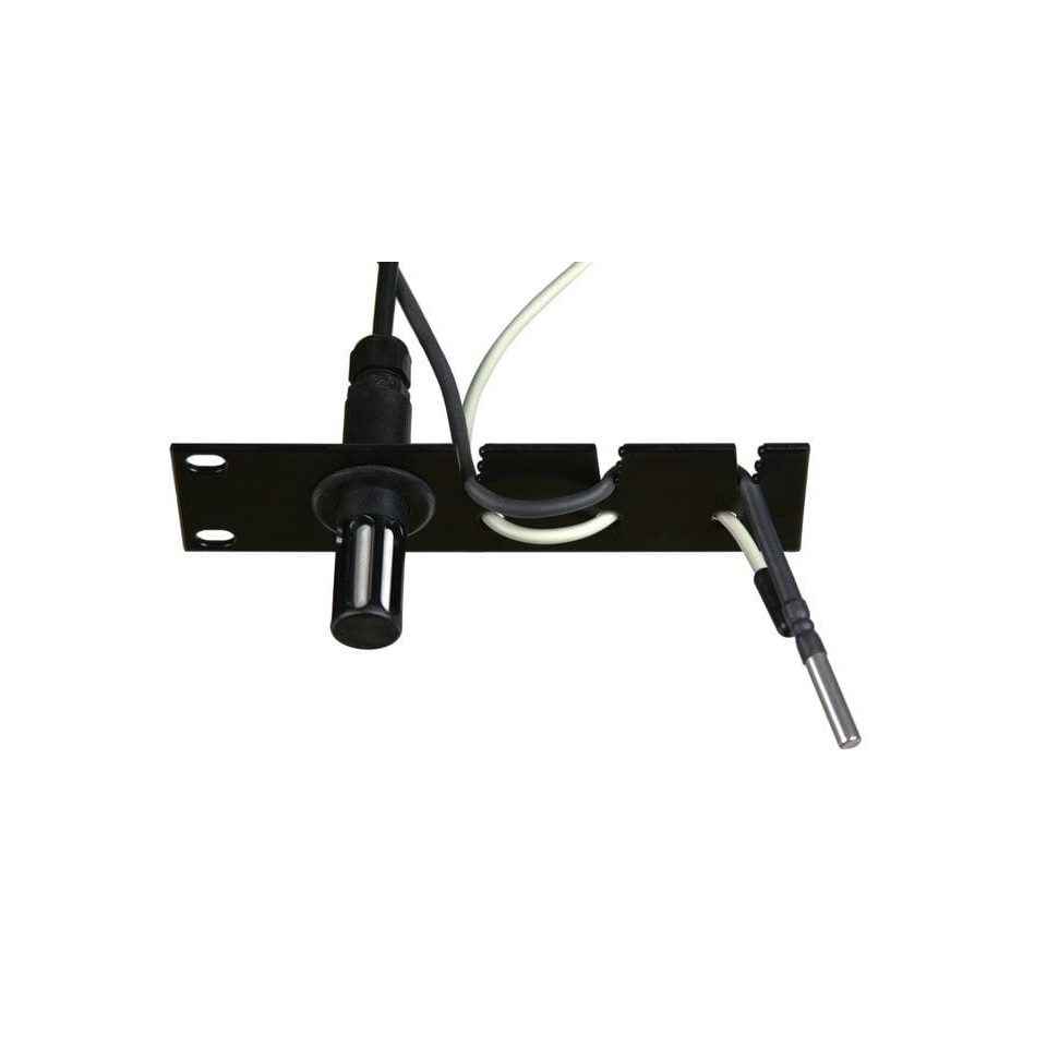Universal probe holder for easy mounting on a 19 "rack