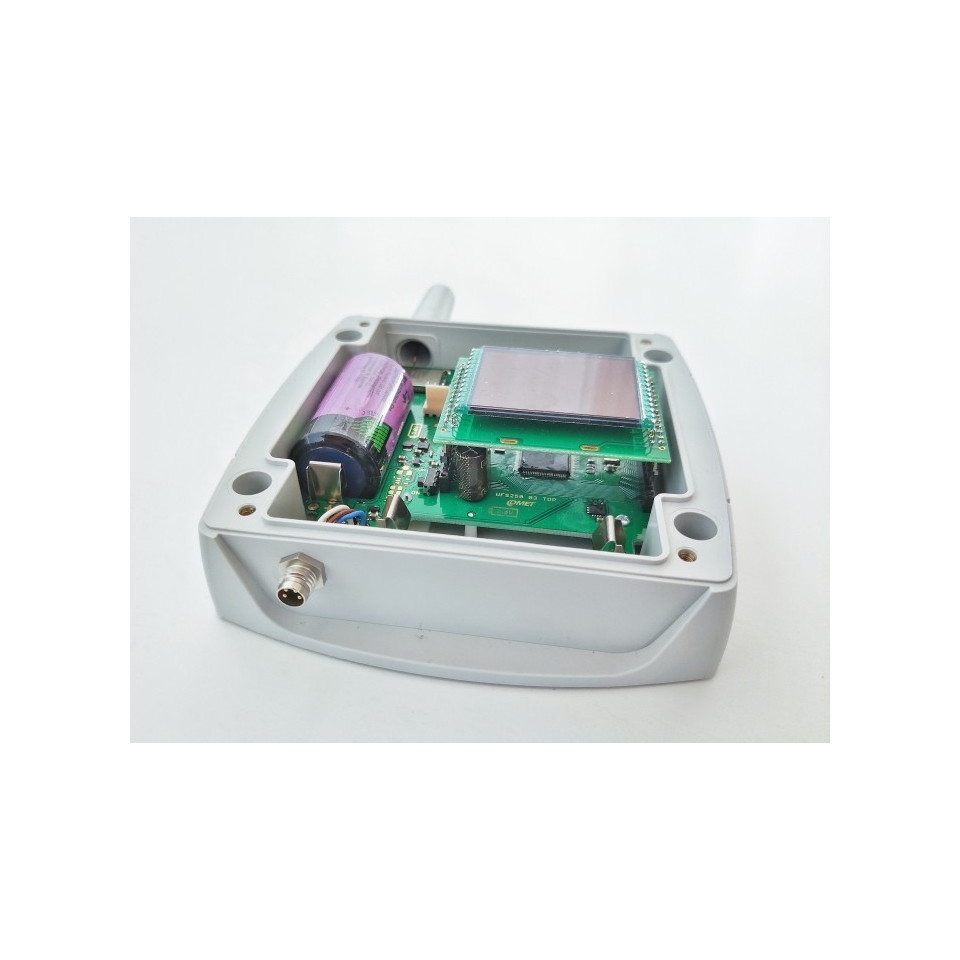 Wireless IoT temperature, atmospheric pressure and CO2 sensor, Sigfox
