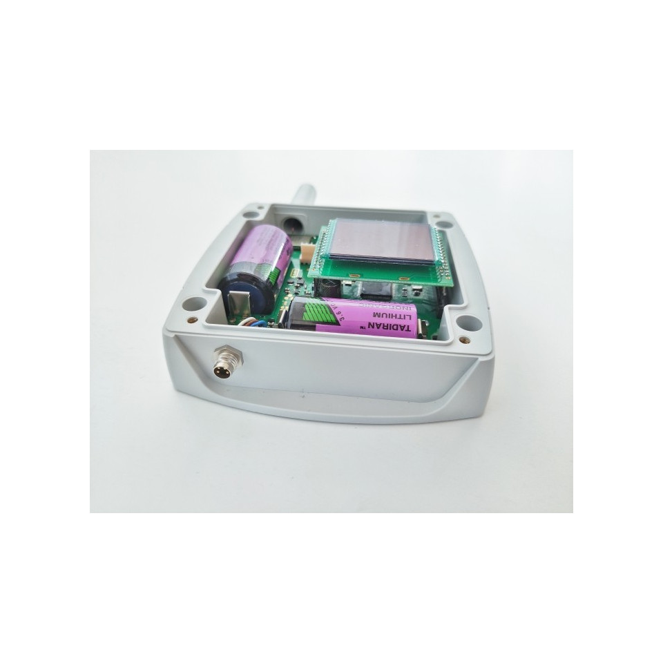 Sensor inalámbrico de temperatura, presión atmosférica y CO2 de IoT, Sigfox