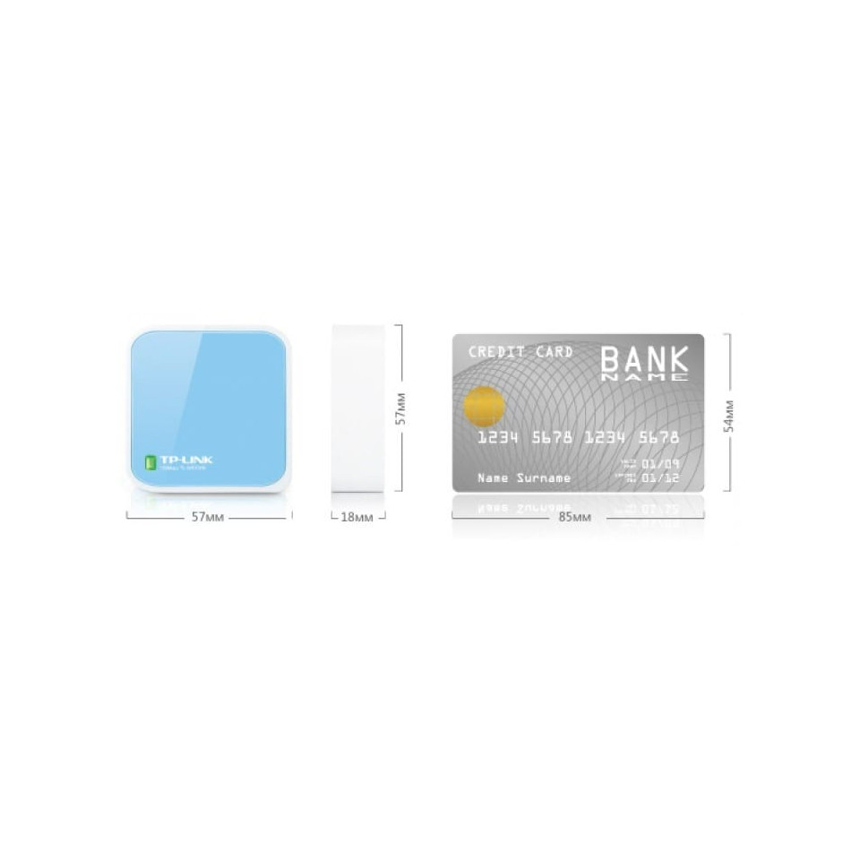 Nano bezprzewodowy router 300 Mb / s