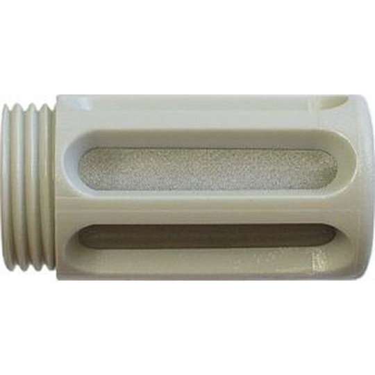 Protection du capteur en plastique avec filtre en acier inoxydable (gris)