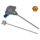 Resistance thermometer with connection head, inner insert and fitting - ATEX intrinsically safe