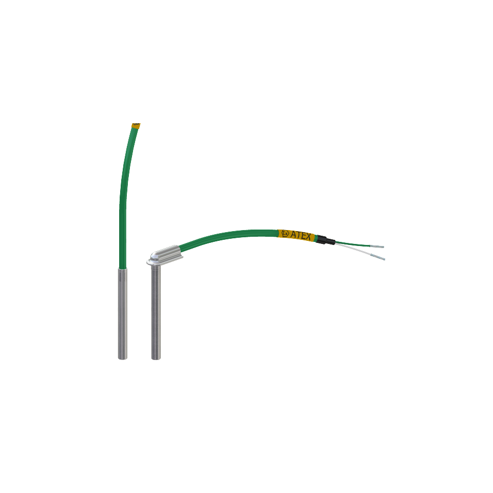 Kabelový termočlánek s jiskrově bezpečným pístem ATEX