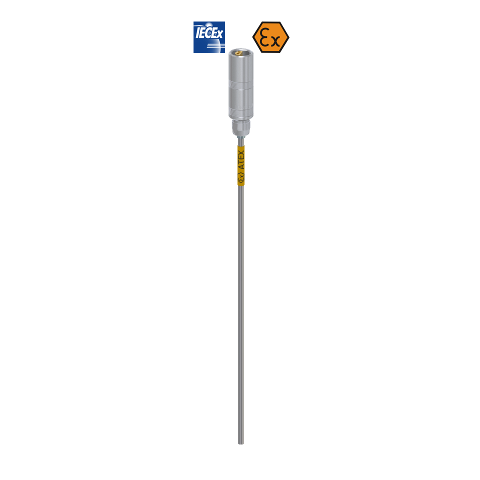 Intrinsically Safe ATEX Jacketed Thermocouple with LEMO Connector