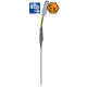 ATEX intrinsiek veilig thermokoppel met mantel, bedraad met LEMO-connector