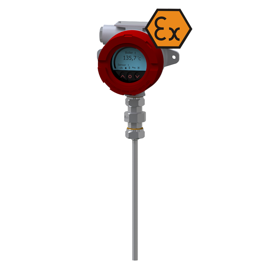 Termopar com display - ATEX Exi / Exd