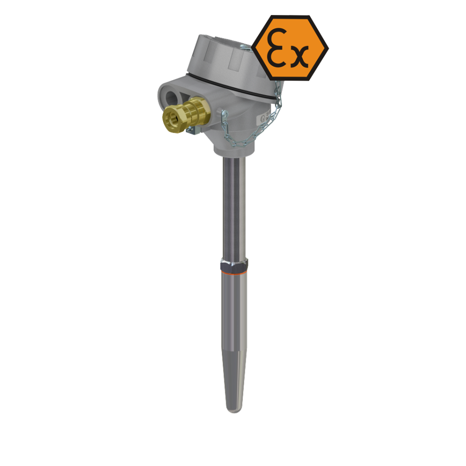 Thermocouple à tête de connexion avec réduction - ATEX antidéflagrant