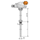 Resistance thermometer with connection head and soldered connection - ATEX intrinsically safe
