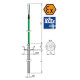 Thermocouple câblé avec bride ATEX à sécurité intrinsèque