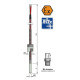 Resistance thermometer with wired ATEX intrinsically safe bayonet