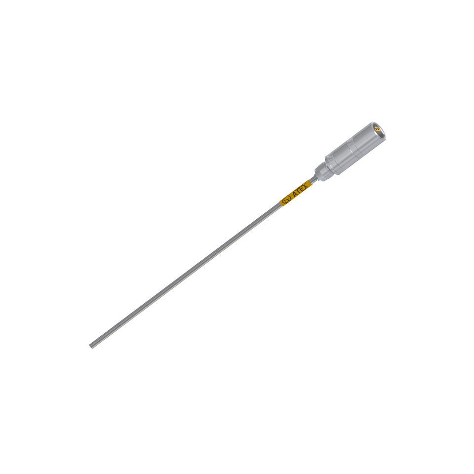 Termómetro de resistencia encamisado, conector LEMO, intrínsecamente seguro