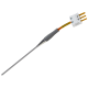 Wired jacketed resistance thermometer, mini connector, intrinsically safe