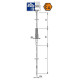 Wired jacketed resistance thermometer, mini connector, intrinsically safe