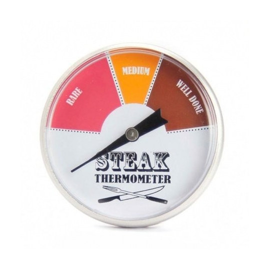 Thermomètre à steak en acier inoxydable Cadran 45 mm 1