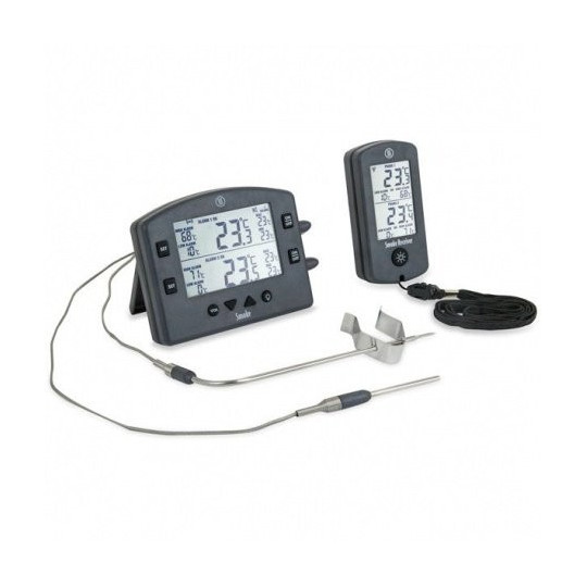 Thermomètre et récepteur de barbecue sans fil de fumée 1