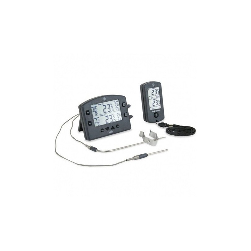 Thermomètre et récepteur de barbecue sans fil de fumée 1