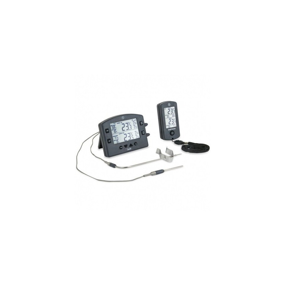 Thermomètre et récepteur de barbecue sans fil de fumée 1