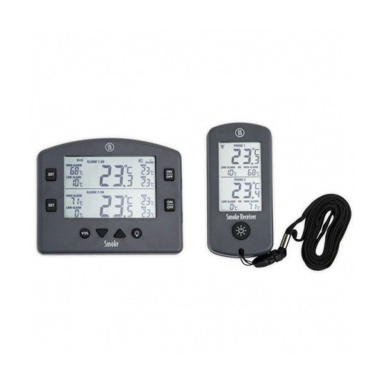 Thermomètre et récepteur de barbecue sans fil de fumée 2