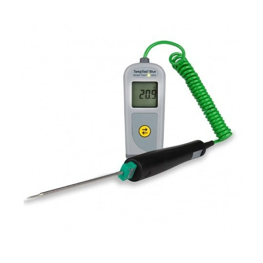 Thermomètre Bluetooth TempTest 2 bleu 1