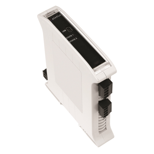 Conditioner with 2 mA / voltage channels on input and output.