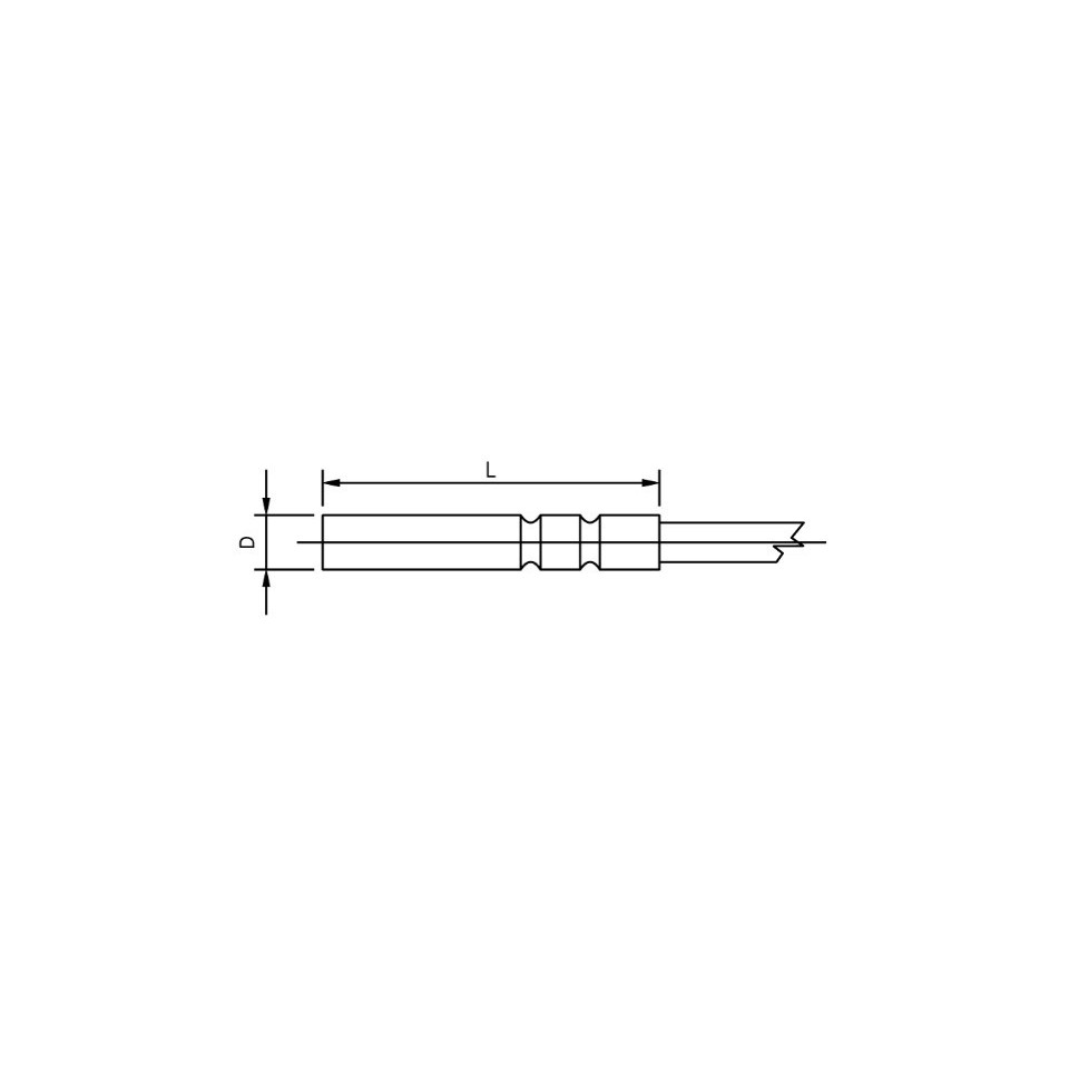 ATEX smooth tube probe IP67 -40 ... 230 ° C