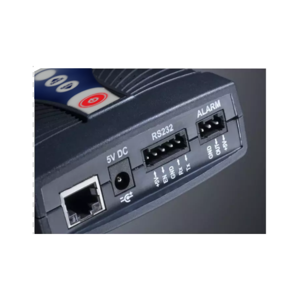 Ethernet Multilogger - Hygro-Thermometer mit 4 MiniDIN-Eingängen