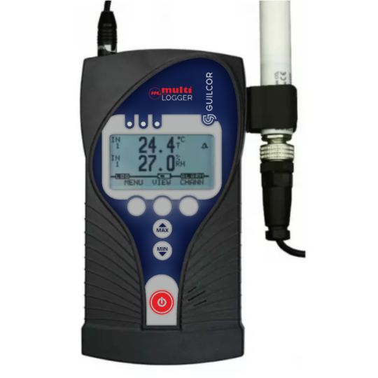 Multilogger - contor termo-higro-CO2 cu patru intrări, până la 50 ppm CO000