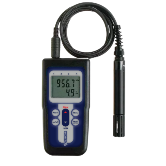 Termohigrómetro con sonda externa - Grabador