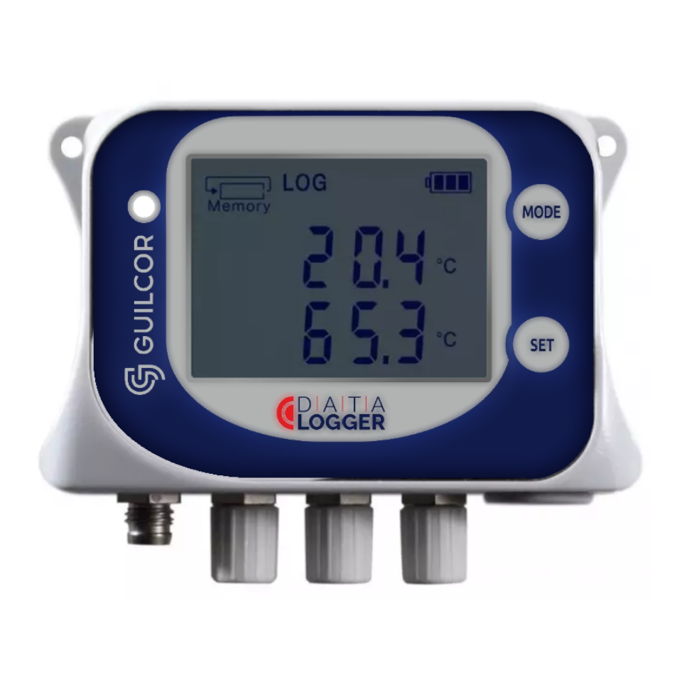 Înregistrator de date de temperatură pentru patru sonde externe Pt1000