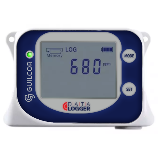 Data logger CO2 cu senzori integrati