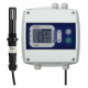 Perslucht temperatuur- en vochtigheidsregelaar met 230Vac / 8A relais