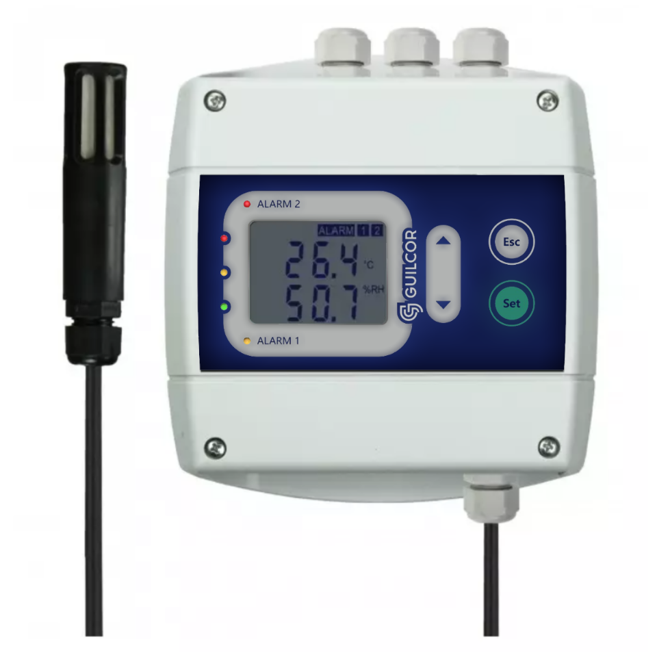 Regulator temperatury i wilgotności + sonda T + RH