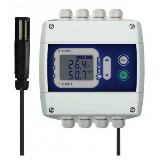 Régulateur de température et d'humidité avec sortie RS232