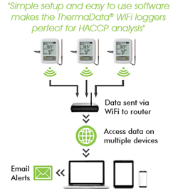 Thermomètre WiFi externe à double canal –