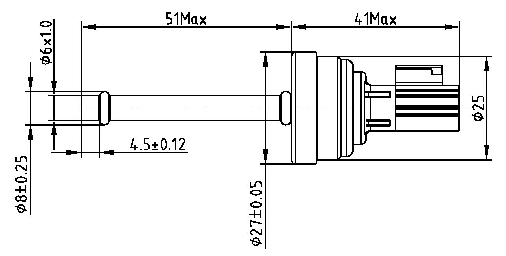 Pressure sensor for commercial air conditioning