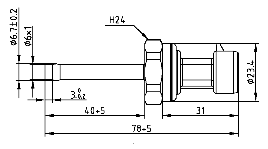 Drucksensordiagramm für Luftkompressor