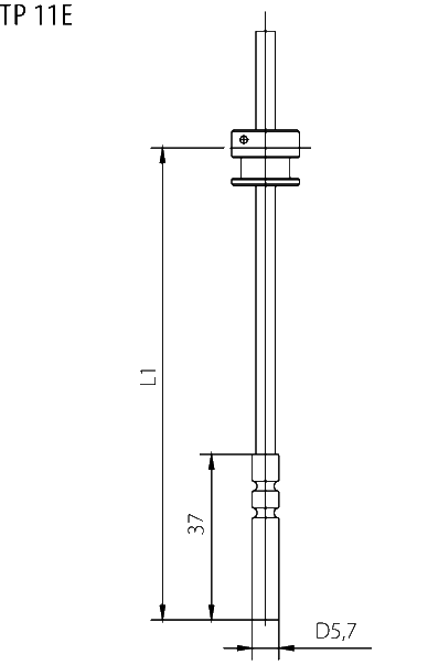 Paired probes type TP 11E