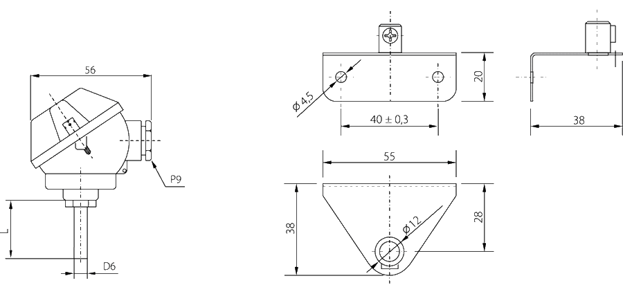 Sensor de temperatura exterior