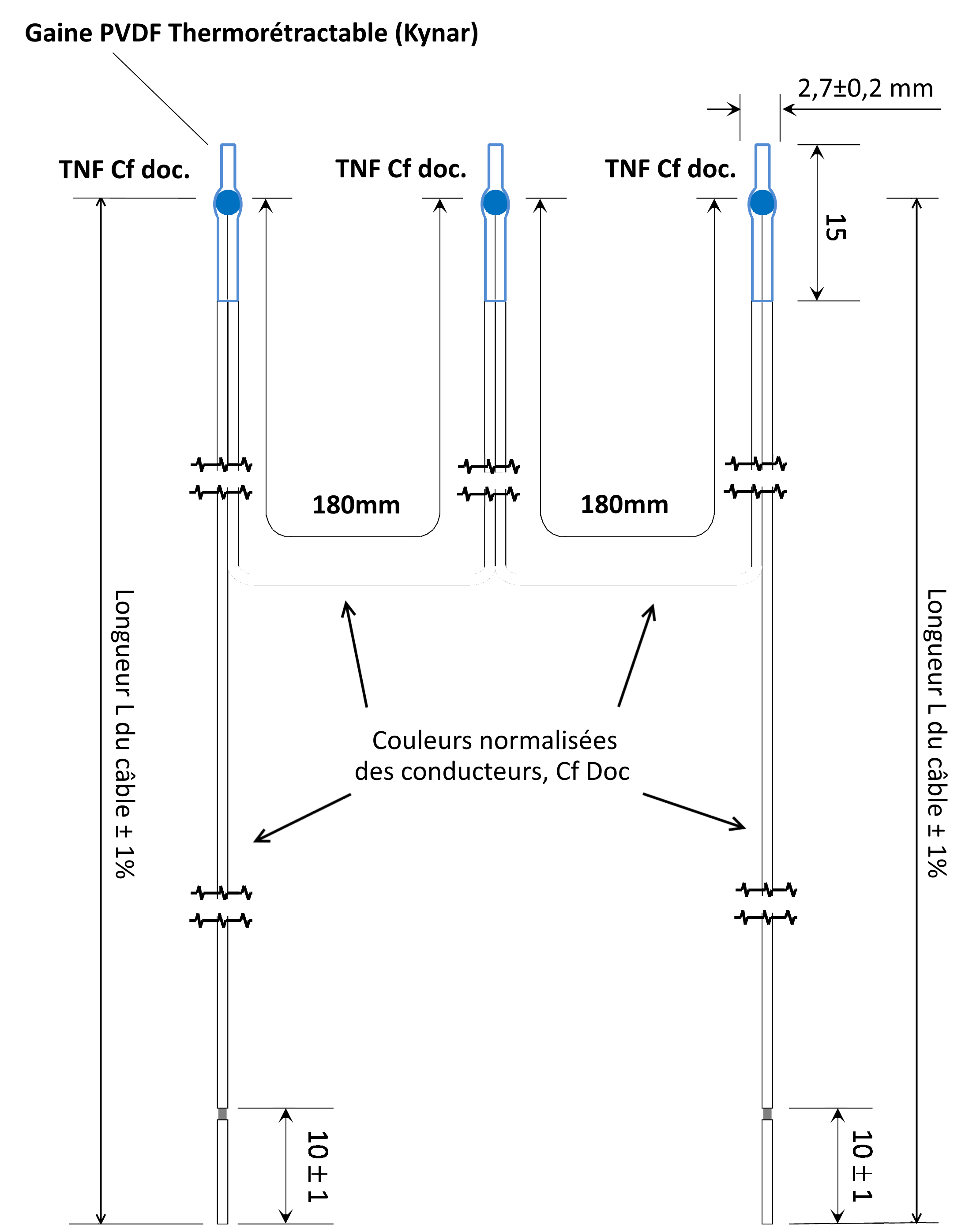 Sonda PTC tripla KD335