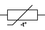símbolo do termistor