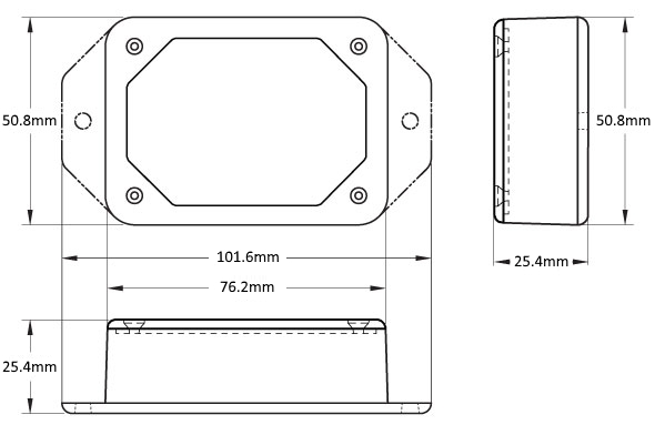 MNS2-8-W2-TS-ST wireless probe diagram