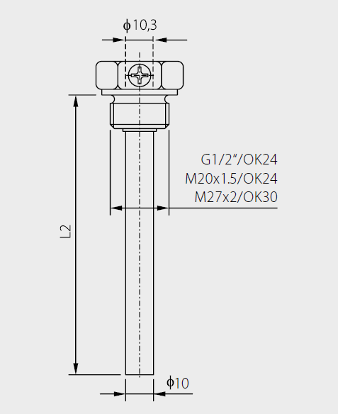 Diagrama de termopozos 3