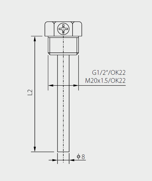 Thermowell-diagram